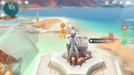Unlock the chest for a ride to the small island (Image via HoYoverse)